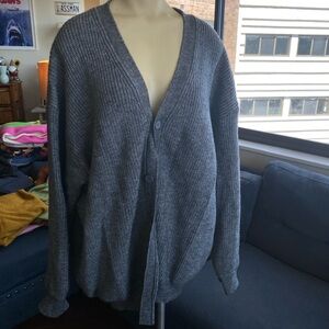 Baggy grey cardigan